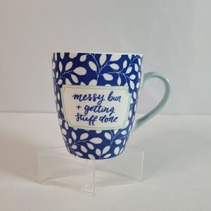 Threshold Porcelain_Coffee Mug 5" Tall X 4.5" Round 24 Ounce Capacity